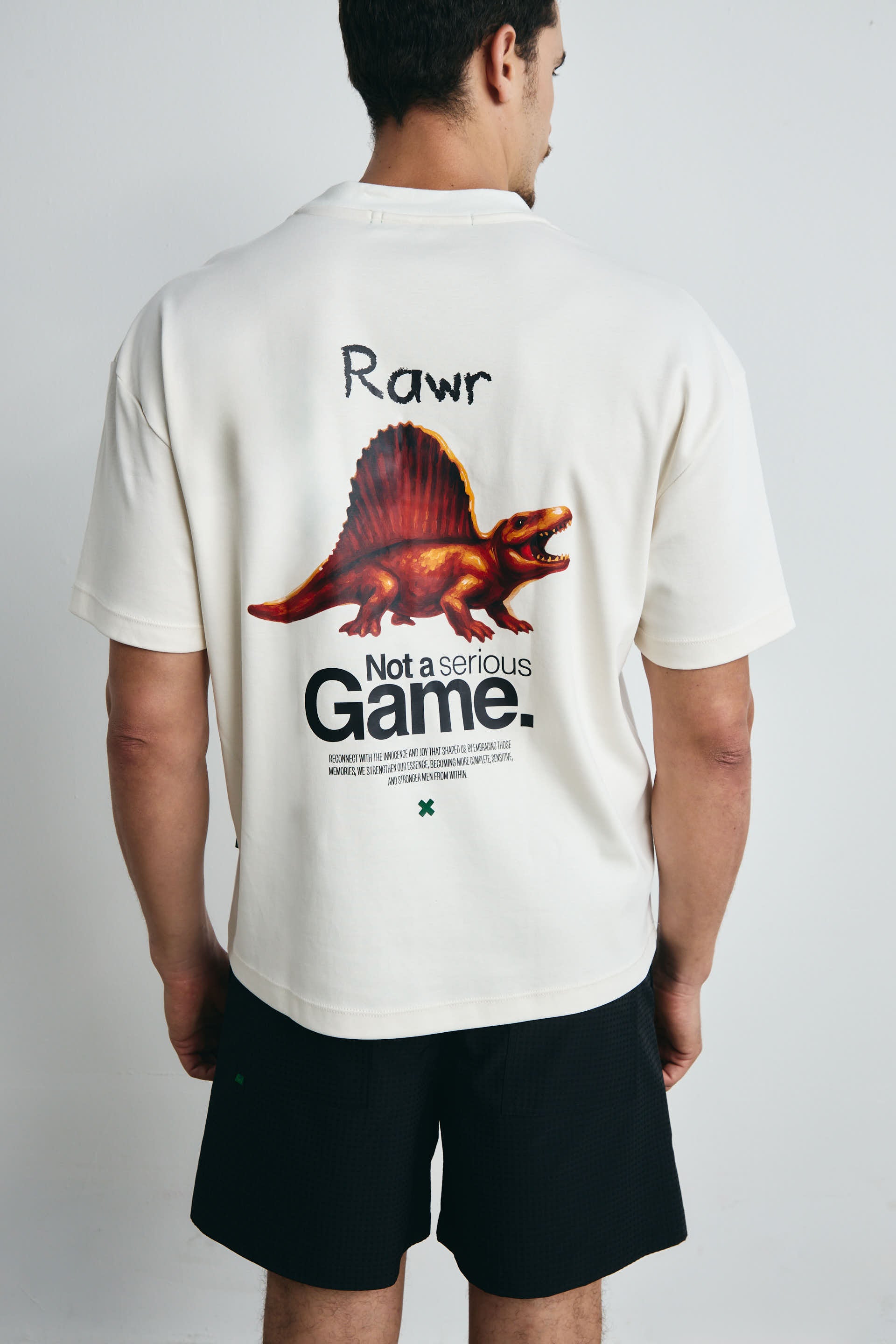 CAMISETA DINOSAURIO - DIEZ X MR TOWERS