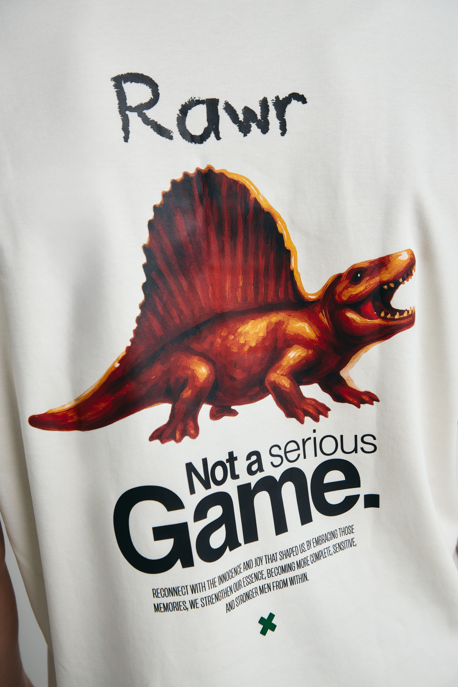 CAMISETA DINOSAURIO - DIEZ X MR TOWERS