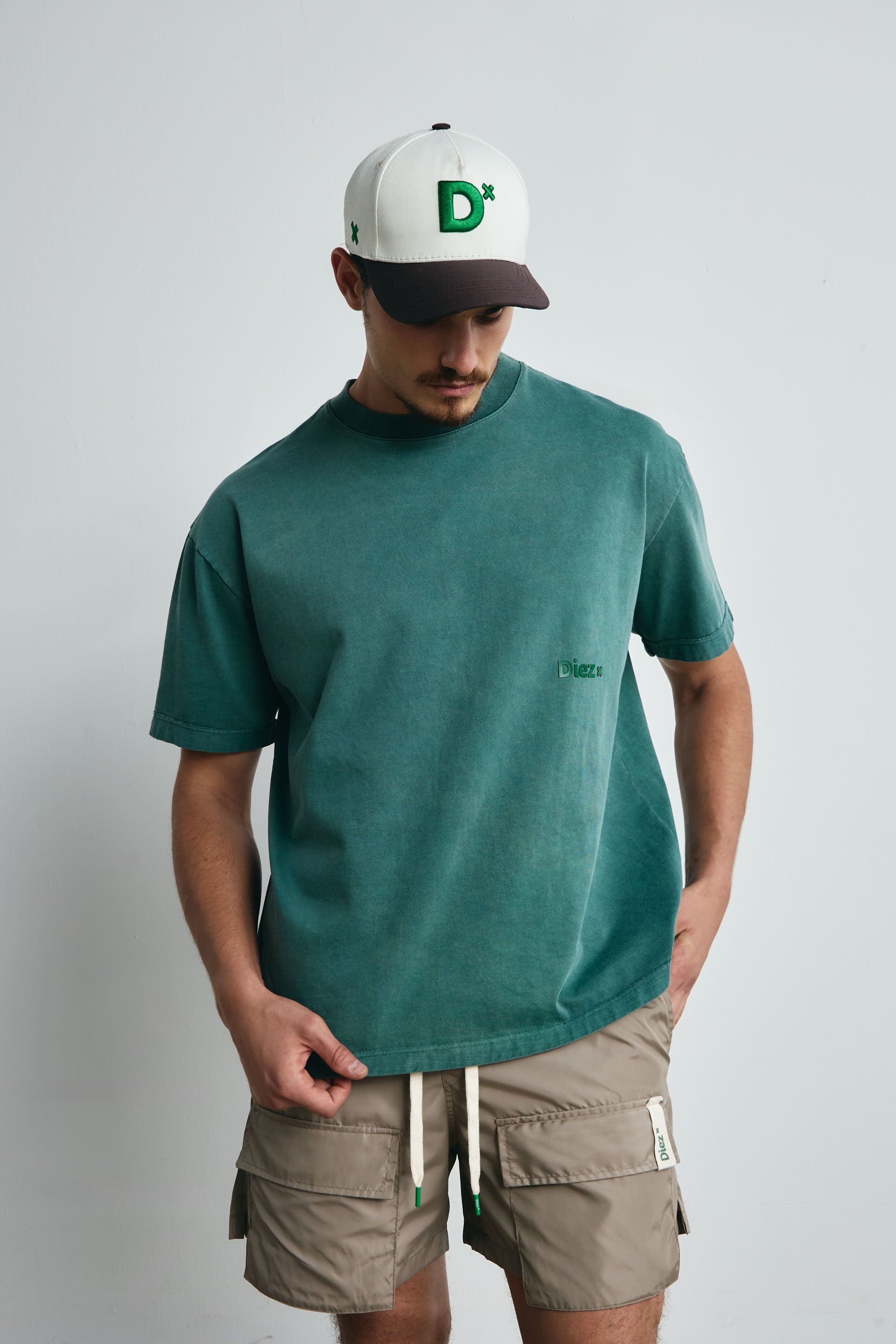 CAMISETA OVERDYE - VERDE