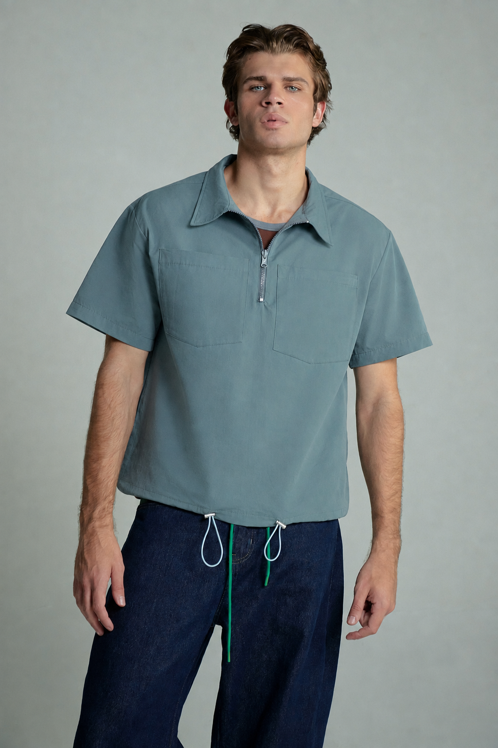 CAMISA CON CIERRE FRONTAL