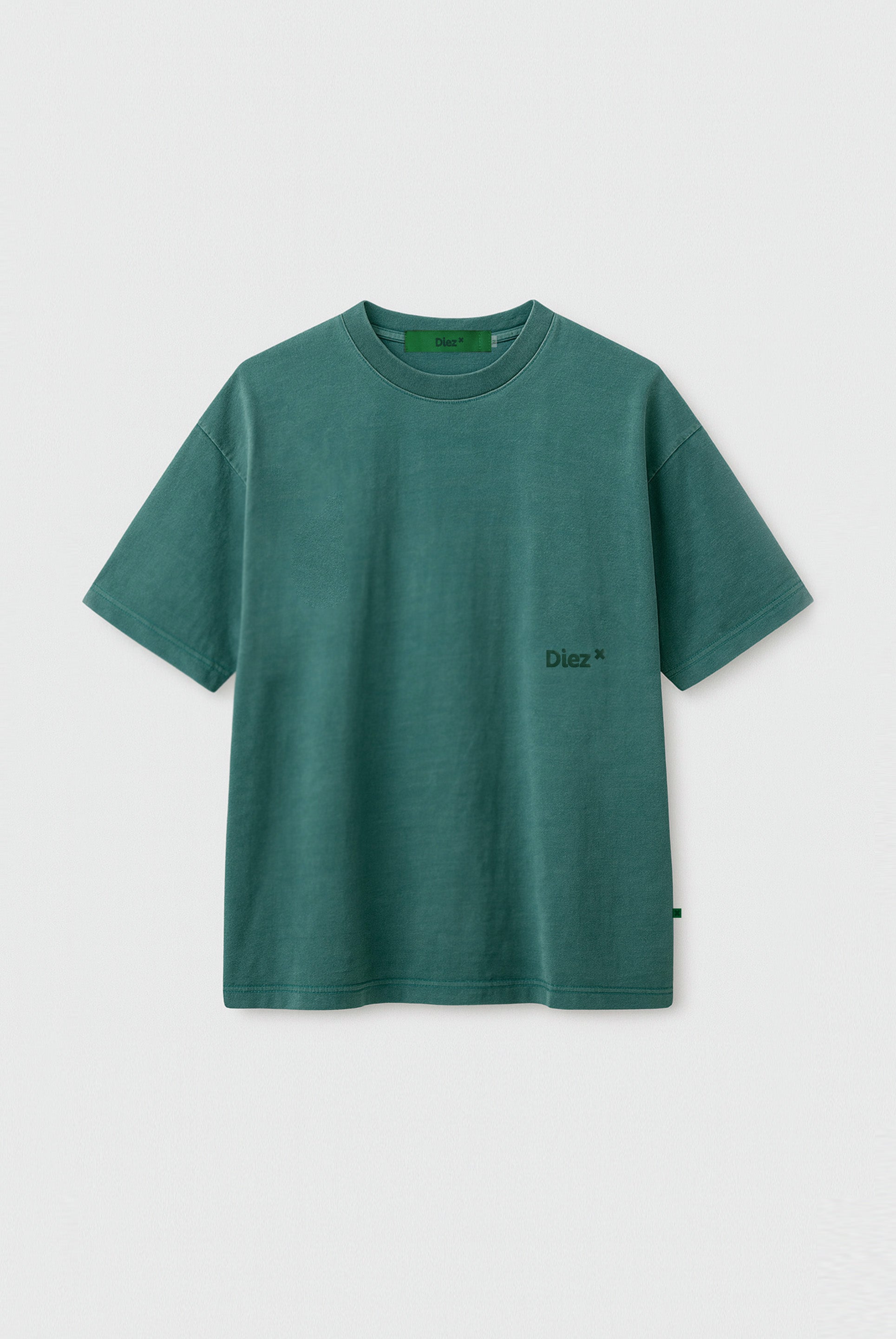 CAMISETA OVERDYE - VERDE