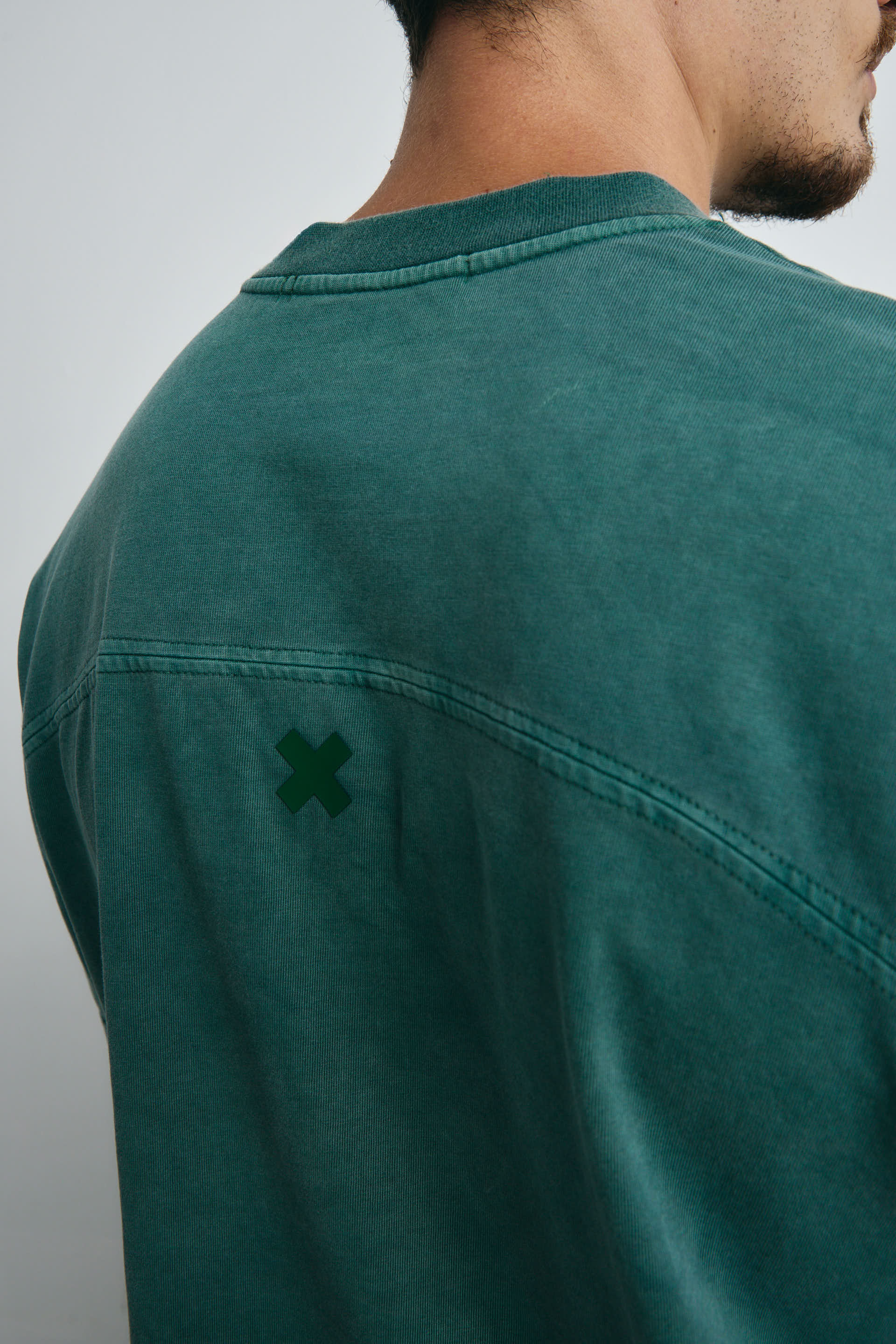 CAMISETA OVERDYE - VERDE